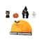Glitzhome® 12"L HAPPY HALLLOWEEN Wooden Table Block Set